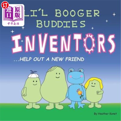 海外直订Li'l Booger Buddies Inventors Help Out a New Friend 李布尔兄弟发明家帮助一个新朋友