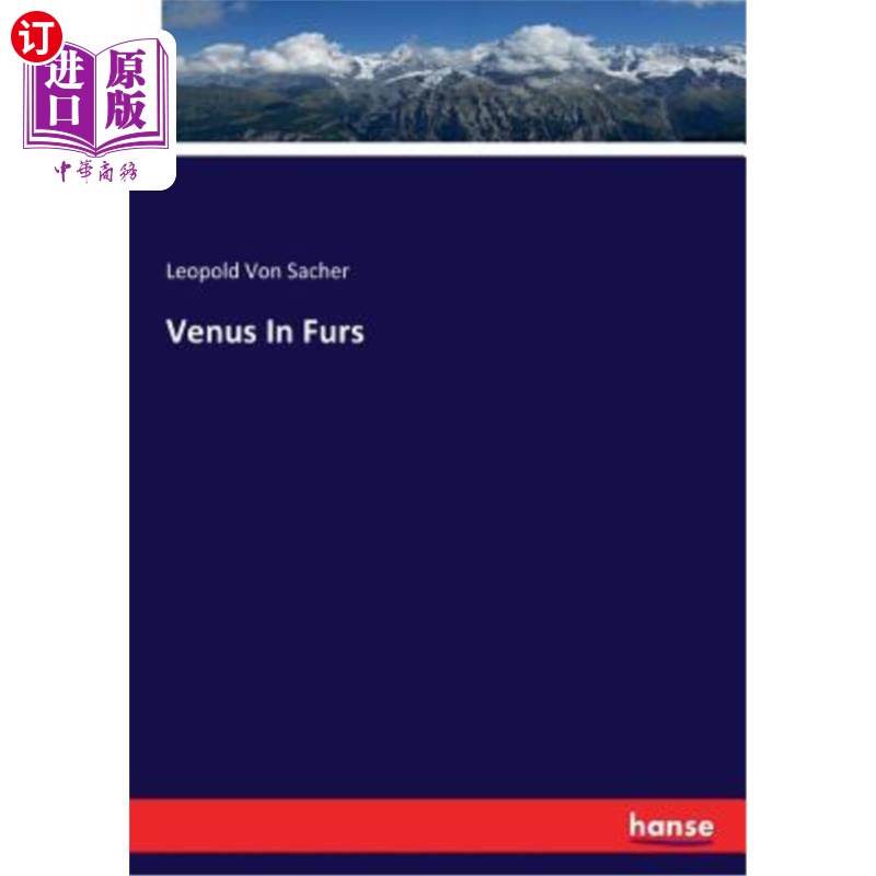 海外直订Venus In Furs穿毛皮的维纳斯