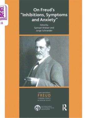 海外直订医药图书On Freud's Inhibitions, Symptoms and Anxiety 论弗洛伊德的抑制、症状和焦虑