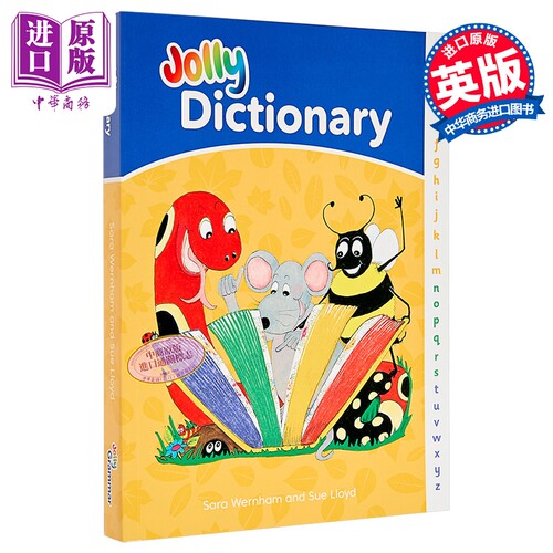 Jolly Dictionary 快乐自然拼读字典 平装版 British English 英语词汇单词学习工具书插图词典英文原版进口图书【中商原版】