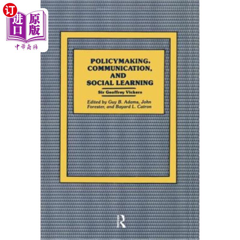 海外直订Policymaking, Communication, and Social Learning 政策制定、沟通与社会学习