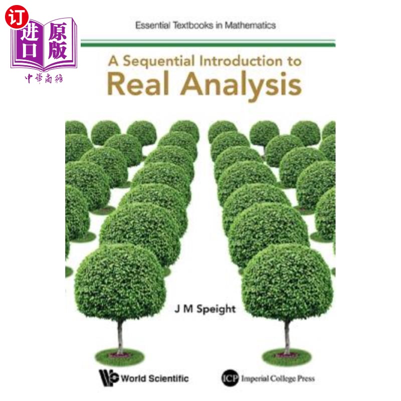 海外直订A Sequential Introduction to Real Analysis 实分析序贯导论