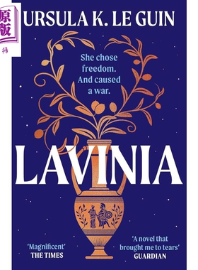 拉维尼娅 Lavinia 英文原版 Ursula K Le Guin  厄休拉 勒古恩 黑暗的左手作者 神话历史小说 畅销幻想故事【中商原版】