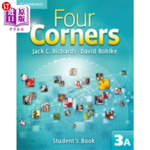 海外直订Four Corners Level 3 Student's Book A Thailand E...