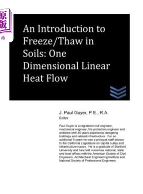 海外直订An Introduction to Freeze/Thaw in Soils: One Dimensional Linear Heat Flow 土壤冻融导论:一维线性热流