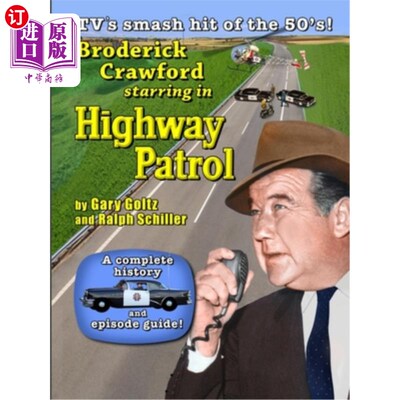 海外直订Broderick Crawford Starring in Highway Patrol 布罗德里克·克劳福德主演《公路巡逻》