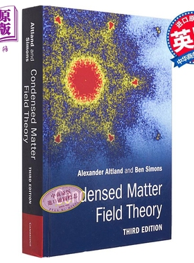 凝聚态场论 第3版 Condensed Matter Field Theory 3 Revised edition 英文原版 Alexander Altland【中商原版】