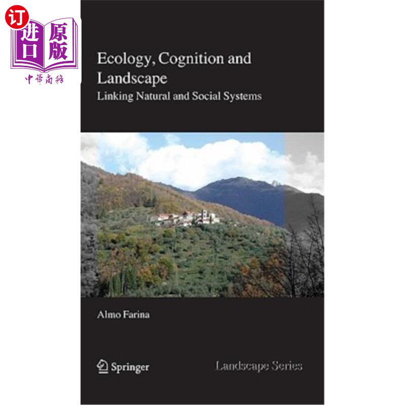 海外直订Ecology, Cognition and Landscape: Linking Natural and Social Systems 生态学、认知与景观:连接自然与社会系统