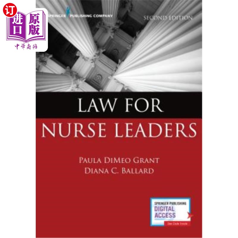海外直订医药图书Law for Nurse Leaders 护士长法例