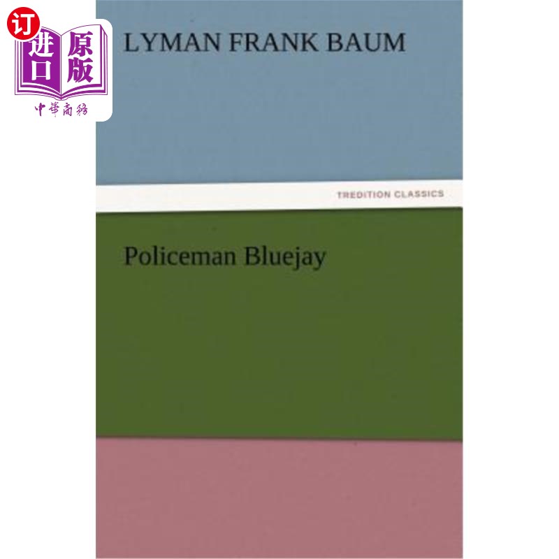 海外直订Policeman Bluejay 警察布鲁杰