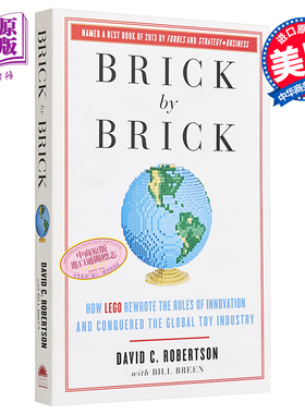 预售 乐高搭建积木世界 乐高如何创新规则并征服玩具业 英文原版 LEGO Brick by Brick How LEGO Rewrote the Rules of Innovation