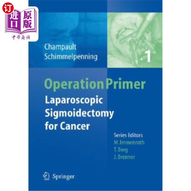 海外直订医药图书Laparoscopic Sigmoidectomy for Cancer 腹腔镜乙状结肠切除术治疗恶性肿瘤