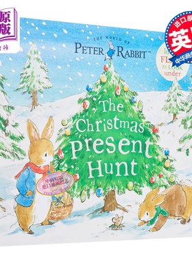 Peter Rabbit The Christmas Present Hunt 彼得兔假期奇遇 英文原版小初文学儿童绘本 童话寓言 Beatrix Potter【中商原版】