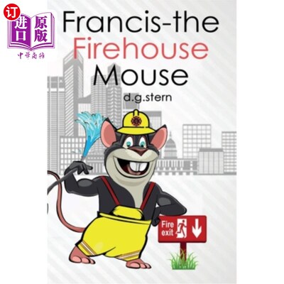 海外直订Francis-the Firehouse Mouse 弗朗西斯一世消防站鼠标