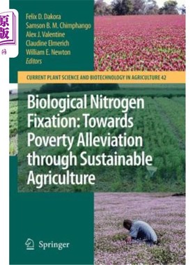 海外直订Biological Nitrogen Fixation: Towards Poverty Alleviation Through Sustainable Ag 生物固氮：通过可持续农业实