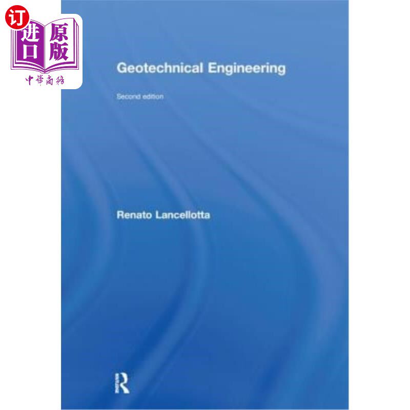海外直订Geotechnical Engineering 岩土工程