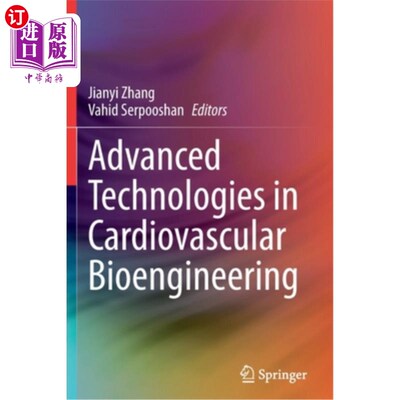 海外直订医药图书Advanced Technologies in Cardiovascular Bioengineering 心血管生物工程先进技术“，