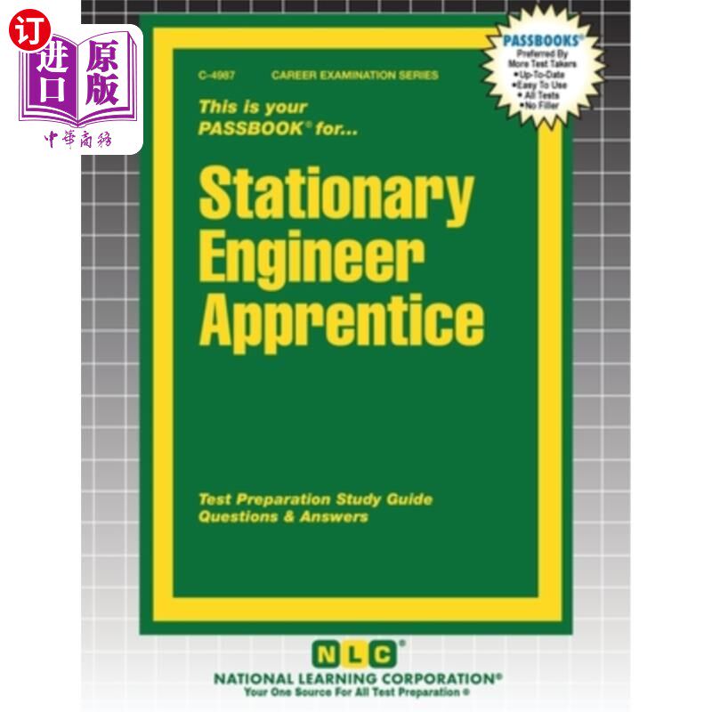 海外直订Stationary Engineer Apprentice 固定式工程师学徒