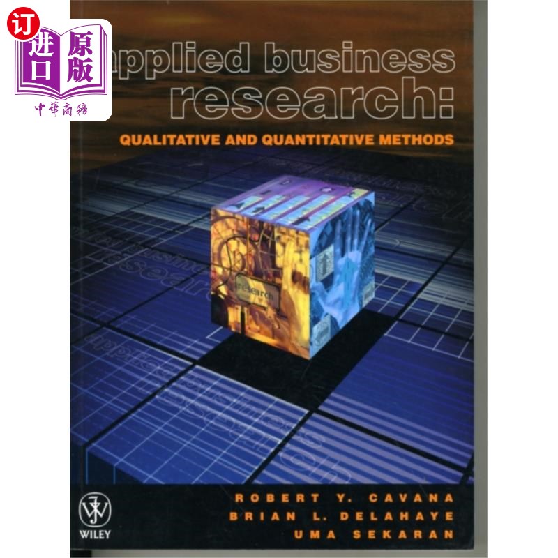 海外直订Applied Business Research 应用商业研究-定性和定量方法