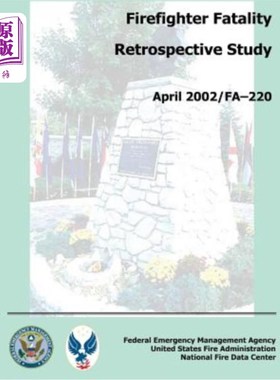 海外直订Firefighter Fatality Retrospective Study 消防员死亡回顾性研究