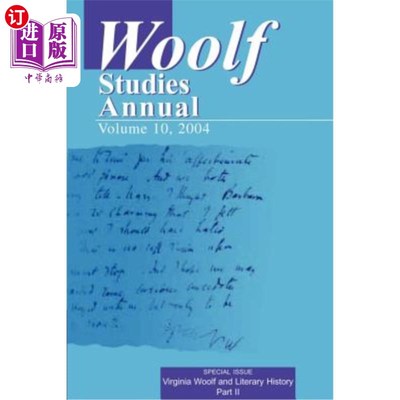 海外直订Woolf Studies Annual Volume 10 伍尔夫研究年鉴第10卷