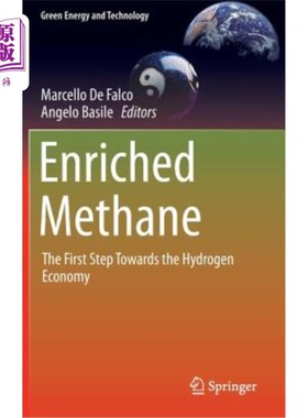 海外直订Enriched Methane: The First Step Towards the Hydrogen Economy 浓缩甲烷:迈向氢经济的第一步