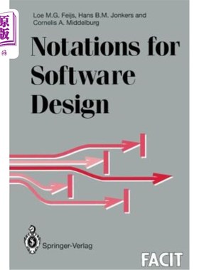 海外直订Notations for Software Design 软件设计的符号