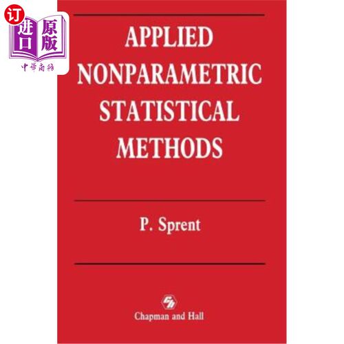 海外直订Applied Nonparametric Statistical Methods 应用非参数统计方法