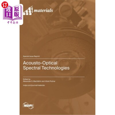 海外直订Acousto-Optical Spectral Technologies 声光光谱技术