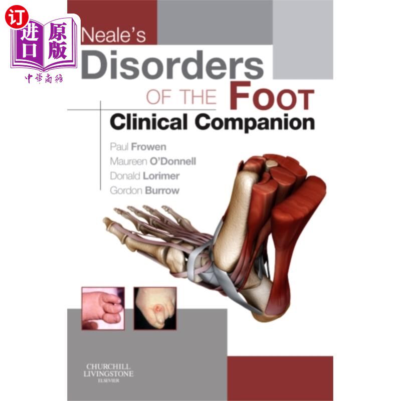 海外直订医药图书Neale's Disorders of the Foot Clinical Companion 足部尼尔病