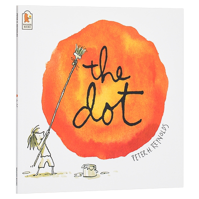 【中商童书】点 英文原版 The Dot 畅销绘本 获奖图画书 彼得雷诺兹 创意想象力 3-6岁 someday画家 Peter H Reynolds