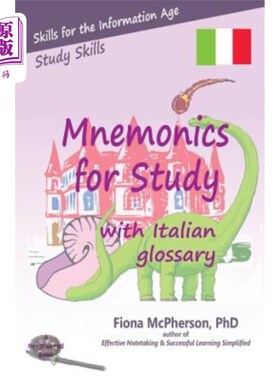 海外直订Mnemonics for Study with Italian Glossary 用意大利语词汇学习的助记法