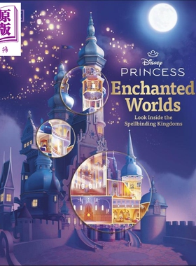 DK迪士尼公主城堡解构 Disney Princess Enchanted Worlds 英文原版 儿童绘本图画书 迪士尼系列 进口童书 精装【中商原版】