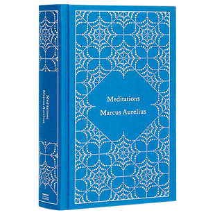 【中商原版】Meditations 沉思录英文原版 马可奥勒留 皮革精装豪华收藏版