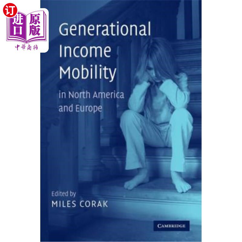 海外直订Generational Income Mobility in North America and Europe 北美和欧洲的代际收入流动