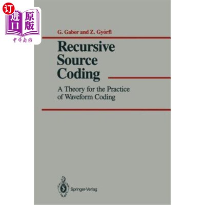 海外直订Recursive Source Coding: A Theory for the Practice of Waveform Coding 递归源编码:波形编码实践理论