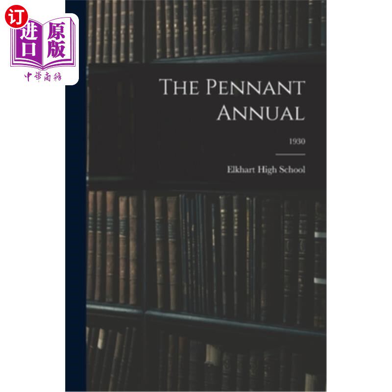 海外直订The Pennant Annual; 1930 彭南特年度;1930