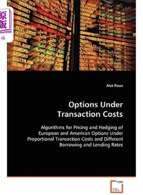 海外直订Options Under Transaction Costs 交易成本下的期权