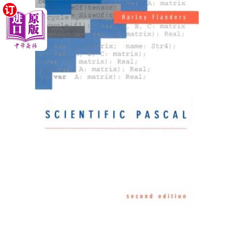 海外直订Scientific Pascal 科学帕斯卡