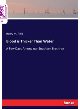 海外直订Blood is Thicker Than Water 血浓于水