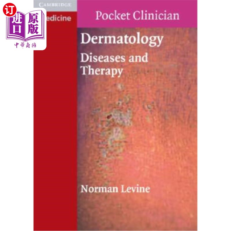 海外直订医药图书Dermatology: Diseases and Therapy 皮肤病学:疾病与治疗