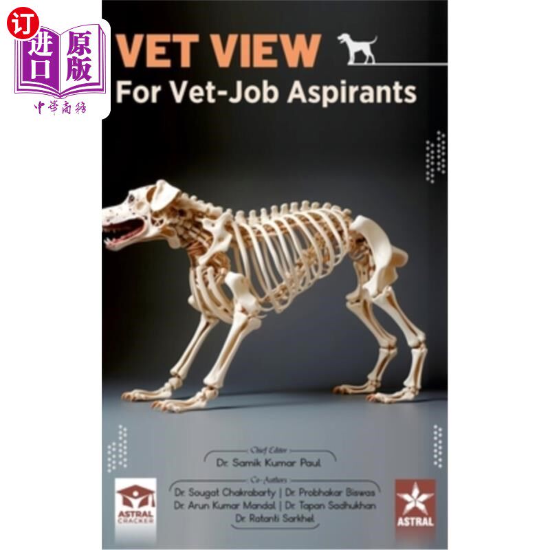 海外直订医药图书Vet View for Vet Job Aspirants 为有志于兽医工作的人士提供兽医视图