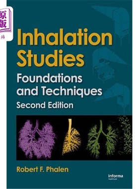 海外直订医药图书Inhalation Studies: Foundations and Techniques 吸入研究:基础与技术