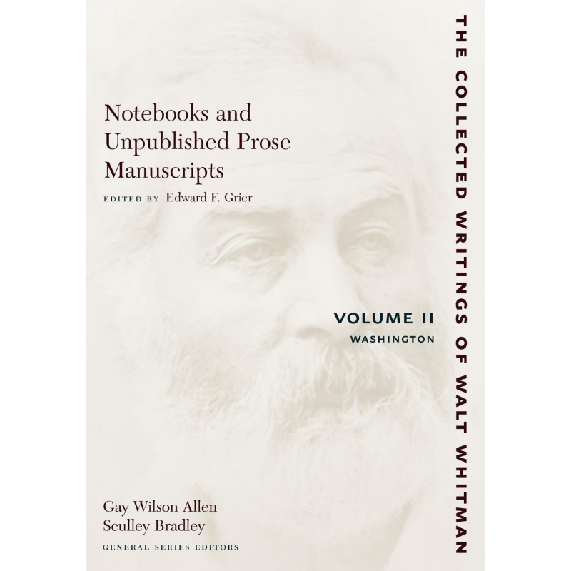 Notebooks and Unpublished Prose Manuscripts 英文原版 沃尔特惠特曼文集 笔记与未发表散文手稿 Walt Whitman【中商原版】