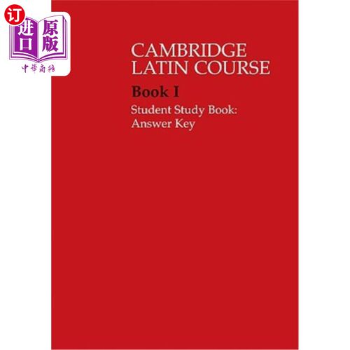 海外直订Cambridge Latin Course 1 Student Study Book Answer Key 剑桥拉丁语课程1学生学习书答案
