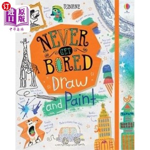 Get Paint Bored and 永远不要厌倦绘画和绘画 Draw 海外直订Never