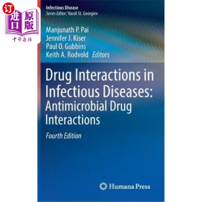 海外直订医药图书Drug Interactions in Infectious Diseases: Antimicrobial Drug Interactions 传染病中的药物相互作用：