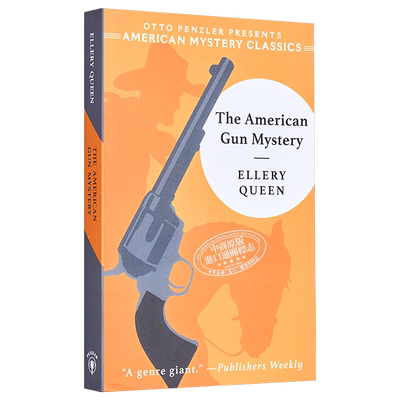 埃勒里 奎因 美国枪之谜 英文原版 The American Gun Mystery An Ellery Queen Mystery Ellery Queen【中商原版】经典推理小