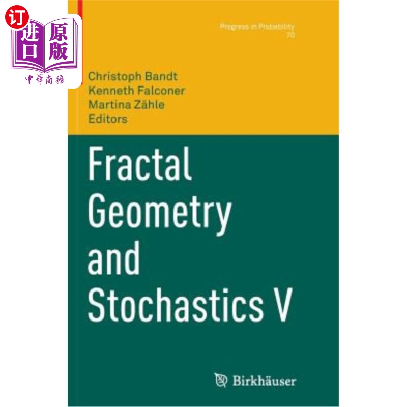 海外直订Fractal Geometry and Stochastics V 分形几何与随机
