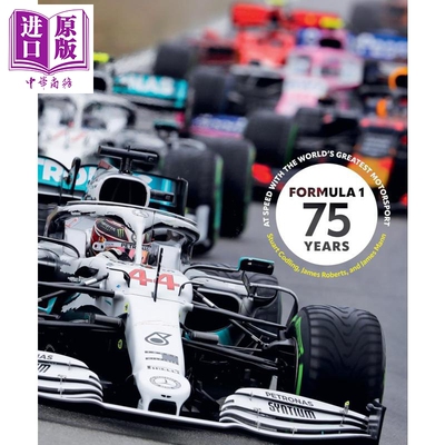 一级方程式赛车75周年 Formula 1 75 Years 英文原版 Stuart Codling Roberts Mann 图文历史手册 F1赛车书籍